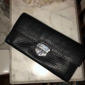 Prada Saffiano Leather Wallet (Authentic)